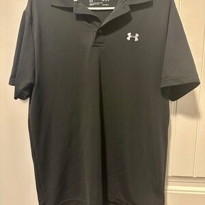 Under Armour Black Polo Shirt